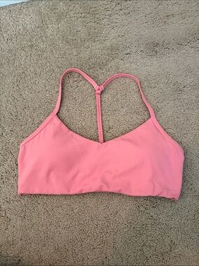 Old Navy Coral Pink T-Back Sports Bra